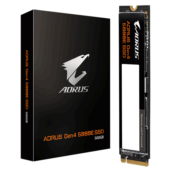 Накопичувач SSD Gigabyte AORUS Gen4 5000E SSD 500GB (AG450E500G-G)