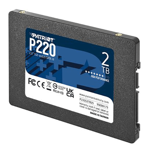 Накопичувач SSD PATRIOT P220 512 GB (P220S512G25)