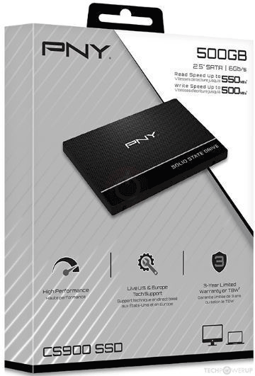Накопичувач SSD PNY CS900 500GB (SSD7CS900-500-RB)
