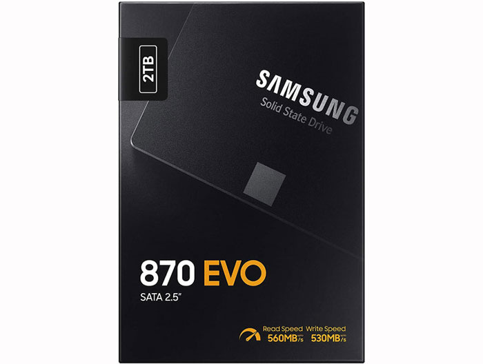 Накопичувач SSD Samsung 870 EVO 2TB (MZ-77E2T0B/EU)