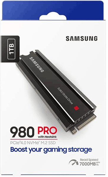 Накопичувач SSD Samsung 980 PRO w/ Heatsink 1TB (MZ-V8P1T0CW)