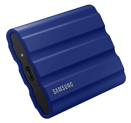 Накопичувач SSD Samsung T7 Shield 1TB Blue (MU-PE1T0R/EU)