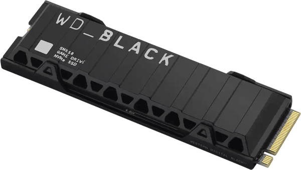 Накопичувач SSD WD Black SN850X NVME 1 TB With Heatsink (WDS100T2XHE)
