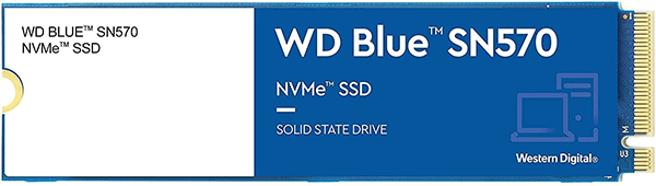 Накопичувач SSD WD Blue SN570 NVME 500 GB (WDS500G3B0C)