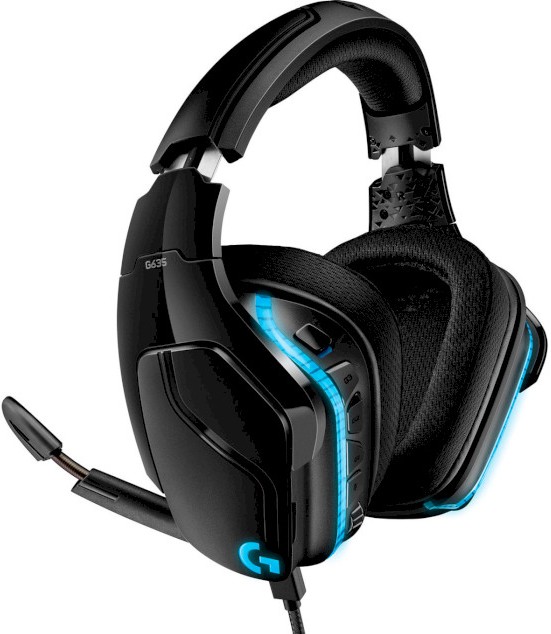 Гарнітура Logitech G635 Gaming Headset Black (981-000750)