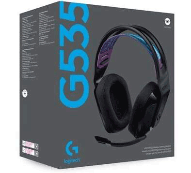 Гарнітура Logitech G535 Lightspeed Wireless Gaming Headset (981-000972)