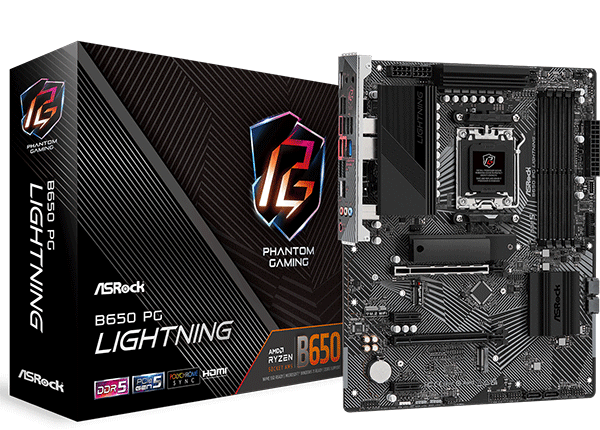 Материнська плата ASRock B650 PG Lightning