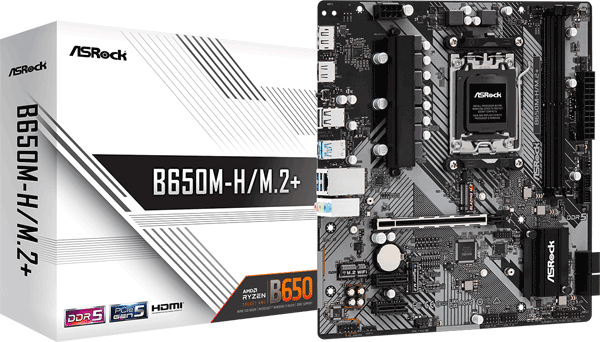 Материнська плата ASRock B650M-H/M.2+ Материнська плата ASRock B650M-H/M.2+