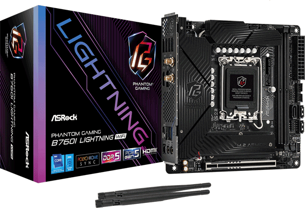 Материнська плата ASRock B760I Lightning WIFI