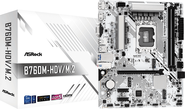 Материнська плата ASRock B760M-HDV/M.2