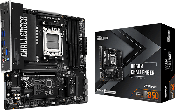 Материнська плата ASRock B850M CHALLENGER Материнська плата ASRock B850M CHALLENGER