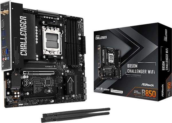 Материнська плата ASRock B850M CHALLENGERR WIFI