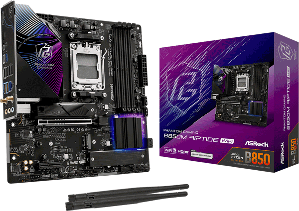 Материнська плата ASRock B850M Riptide WIFI
