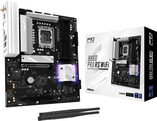 Материнська плата ASRock B860 PRO RS WIFI