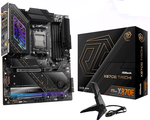 Материнська плата ASRock X870E Taichi
