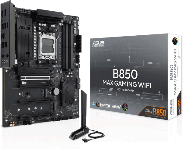 Материнська плата ASUS B850 MAX GAMING WIFI