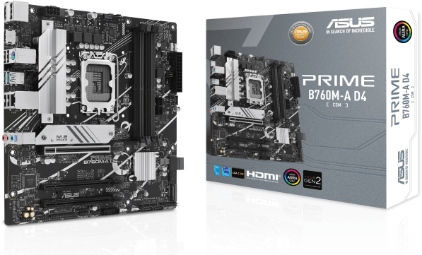 Материнська плата ASUS PRIME B760M-A D4-CSM