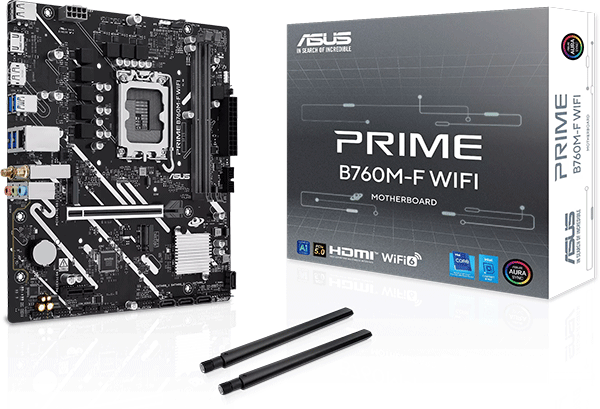Материнська плата ASUS PRIME B760M-F WIFI