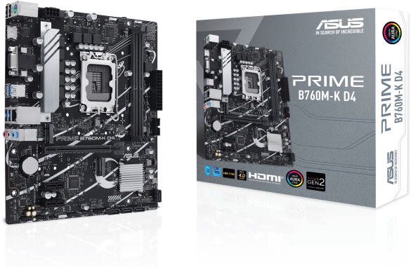 Материнська плата ASUS PRIME B760M-K D4