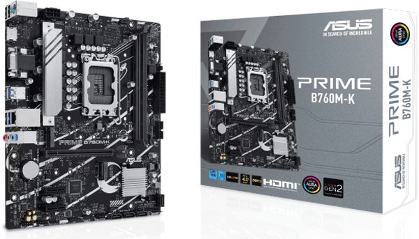 Материнська плата ASUS PRIME B760M-K