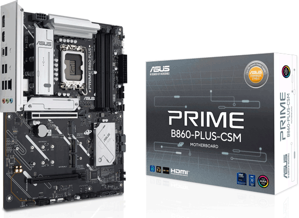 Материнська плата ASUS PRIME B860-PLUS-CSM Материнська плата ASUS PRIME B860-PLUS-CSM