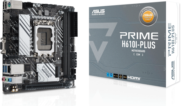 Материнська плата ASUS PRIME H610I-PLUS-CSM