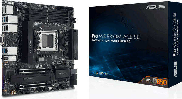 Материнська плата ASUS Pro WS B850M-ACE SE