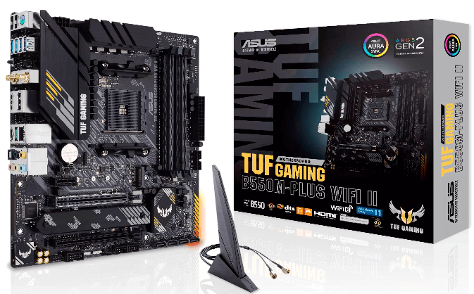 Материнська плата ASUS TUF GAMING B550M-PLUS WIFI II