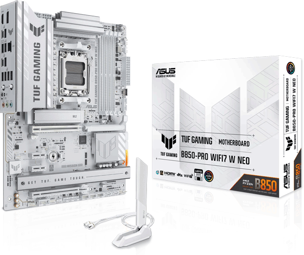 Материнська плата ASUS TUF GAMING B850-PRO WIFI7 W NEO