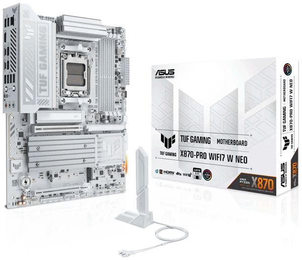 Материнська плата ASUS TUF GAMING X870-PRO WIFI7 W NEO