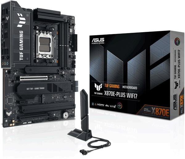 Материнська плата ASUS TUF GAMING X870E-PLUS WIFI7
