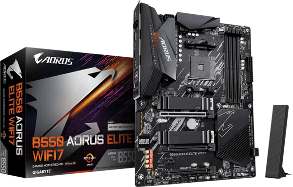 Материнська плата Gigabyte B550 AORUS ELITE WIFI7
