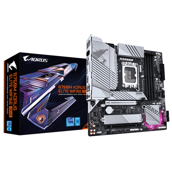 Материнська плата Gigabyte B760M AORUS ELITE WIFI6E GEN5