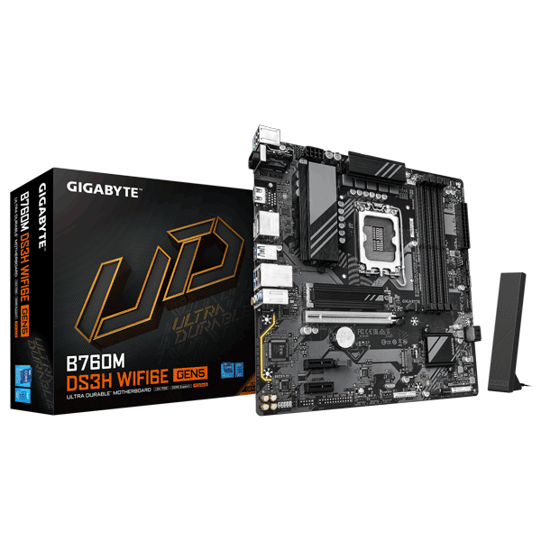 Материнська плата Gigabyte B760M DS3H WIFI6E GEN5