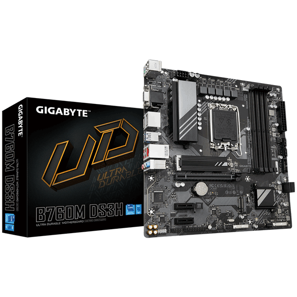 Материнська плата Gigabyte B760M DS3H