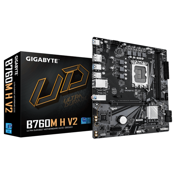 Материнська плата Gigabyte B760M H V2 Материнська плата Gigabyte B760M H V2
