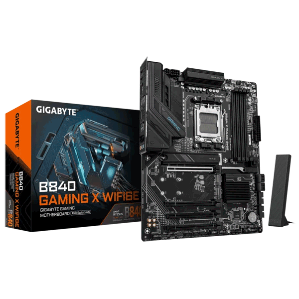 Материнська плата Gigabyte B840 GAMING X WIFI6E