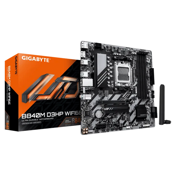 Материнська плата Gigabyte B840M D3HP WIFI6E