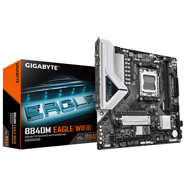 Материнська плата Gigabyte B840M EAGLE WIFI6