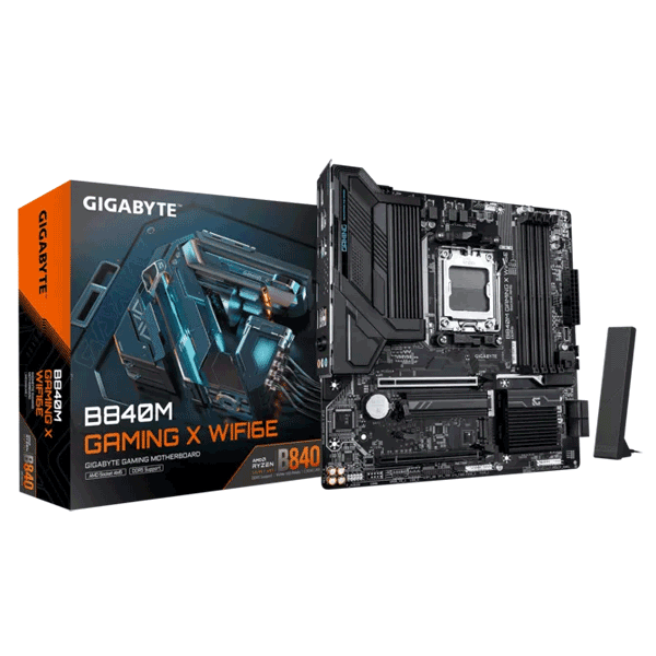 Материнська плата Gigabyte B840M GAMING X WIFI6E Материнська плата Gigabyte B840M GAMING X WIFI6E