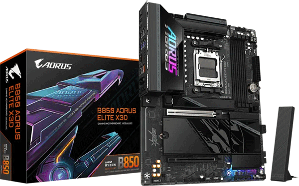 Материнська плата Gigabyte B850 AORUS ELITE X3D Материнська плата Gigabyte B850 AORUS ELITE X3D
