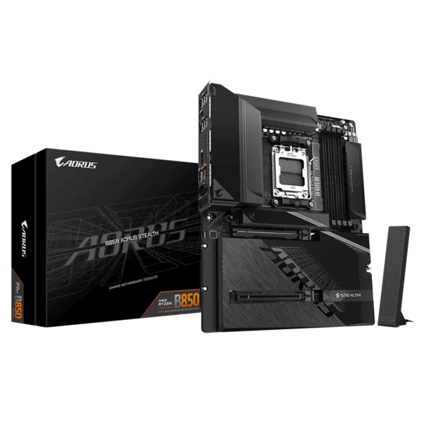 Материнська плата Gigabyte B850 AORUS STEALTH