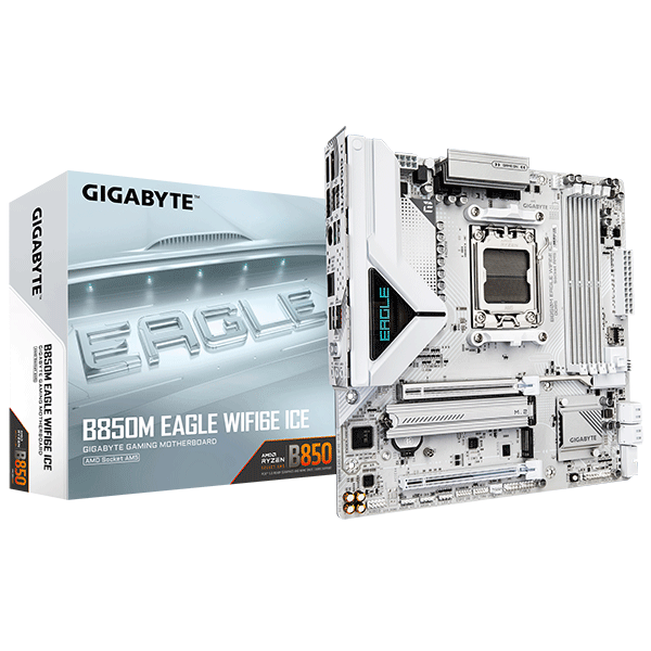Материнська плата Gigabyte B850M EAGLE WIFI6E ICE