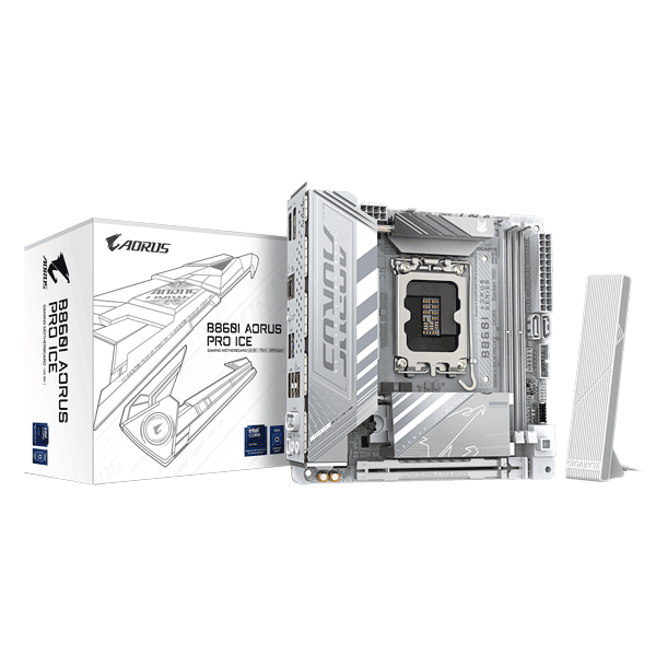 Материнська плата Gigabyte B860I AORUS PRO ICE