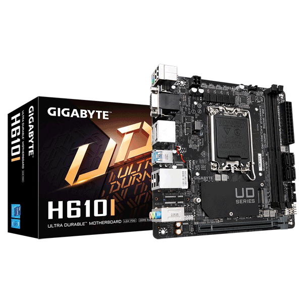 Материнська плата Gigabyte H610I