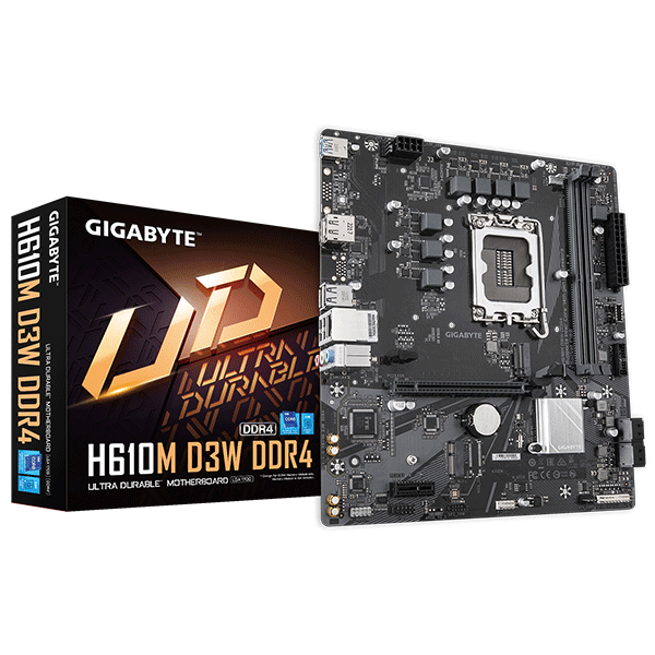Материнська плата Gigabyte H610M D3W DDR4