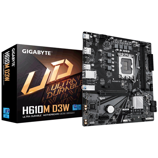 Материнська плата Gigabyte H610M D3W