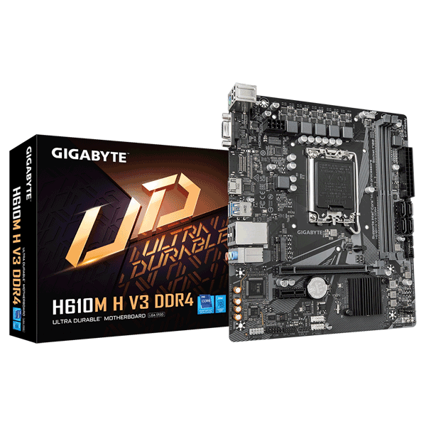 Материнська плата Gigabyte H610M H V3 DDR4