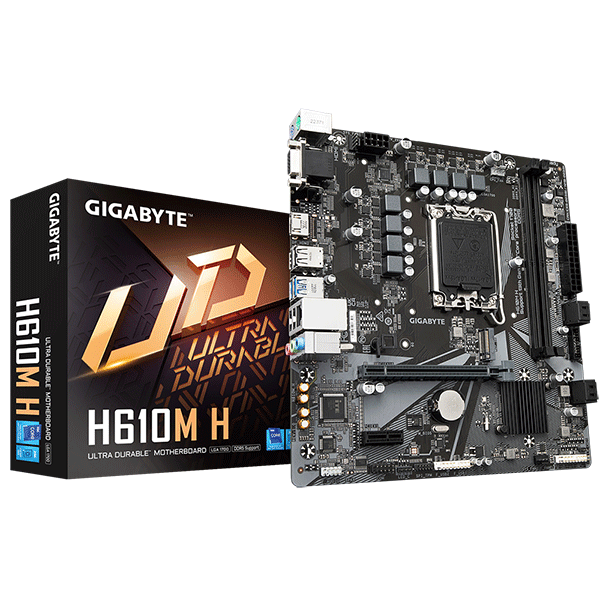 Материнська плата Gigabyte H610M H