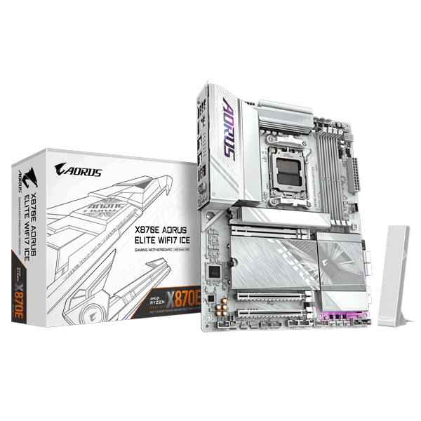 Материнська плата Gigabyte X870E AORUS ELITE WIFI7 ICE